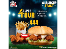 Mr.Chicken Super 4our Deal For Rs.444/-image-1537